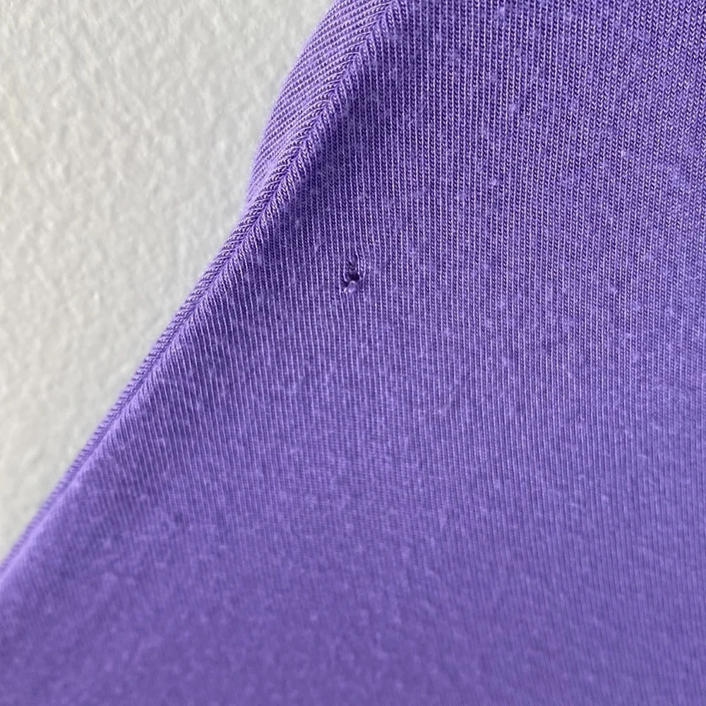 VS PINK Purple Top. Size M - Picture 3 of 5